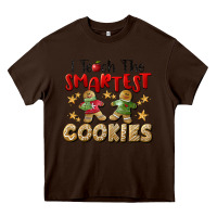 Chocolate Brown I Teach The Smartest Cookies Heavy Core Tee - LillyAllenDesigns