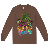 Chestnut salty beach Long Sleeve Tee - SublimationCraftShop
