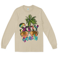 Mushroom salty beach Long Sleeve Tee - SublimationCraftShop