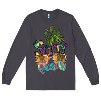 Smoke salty beach Long Sleeve Tee - SublimationCraftShop