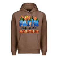Chestnut faith can move mountains Premium Hoodie - MaliasSmallBusiness