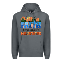 Rock faith can move mountains Premium Hoodie - MaliasSmallBusiness