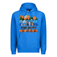 True Royal faith can move mountains Premium Hoodie - MaliasSmallBusiness