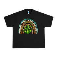 Black western cactus rainbow Urban Heavy Tee - Zillion Design Studio