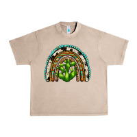 French Oak western cactus rainbow Urban Heavy Tee - Zillion Design Studio