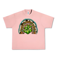 Salmon western cactus rainbow Urban Heavy Tee - Zillion Design Studio