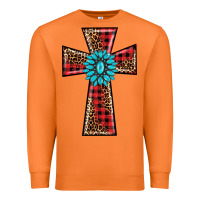 Carrot christmas cross Premium Sweatshirt - BarkalooDesign