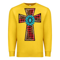 Lemon christmas cross Premium Sweatshirt - BarkalooDesign