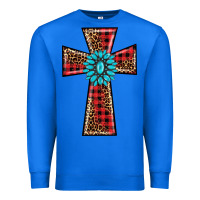 True Royal christmas cross Premium Sweatshirt - BarkalooDesign