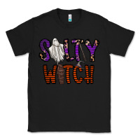Black Salty Witch Classic Tee - CowhideDigitalArt
