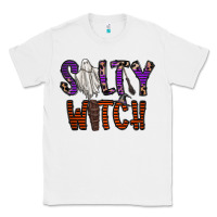 White Salty Witch Classic Tee - CowhideDigitalArt
