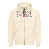 Sandshell faith ribbon gemstone Zipper Hoodie - JahusDesignShop