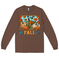 Chestnut it's fall y'all Long Sleeve Tee - HRA Design Shop