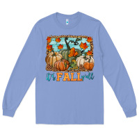 Colony Blue it's fall y'all Long Sleeve Tee - HRA Design Shop