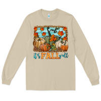 Mushroom it's fall y'all Long Sleeve Tee - HRA Design Shop