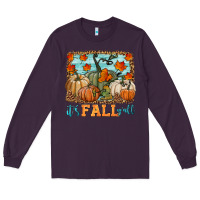 Plum it's fall y'all Long Sleeve Tee - HRA Design Shop