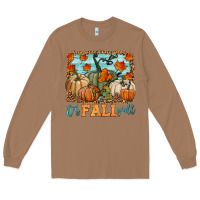 Toasted Coconut it's fall y'all Long Sleeve Tee - HRA Design Shop