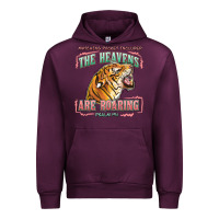 Mauve Wine the heavens are roaring Urban Hoodie - LillyAllenDesigns