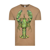 Vintage Coffee lobster Vintage Tee - BarkalooDesign