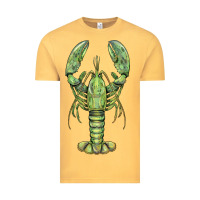 Vintage Mustard lobster Vintage Tee - BarkalooDesign
