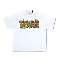 White texas Urban Heavy Tee - Zillion Design Studio