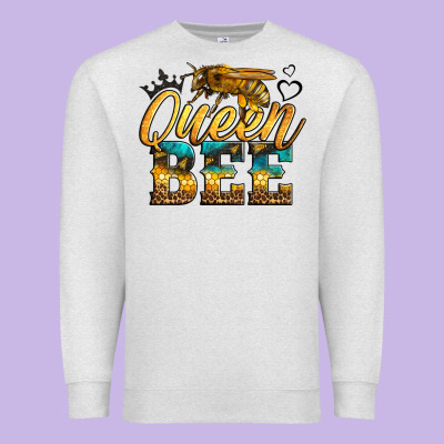 Queen Bee Premium Sweatshirt Designed By Lillyallendesigns