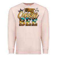 Pale Pink queen bee Premium Sweatshirt - LillyAllenDesigns