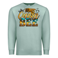 Seafoam queen bee Premium Sweatshirt - LillyAllenDesigns