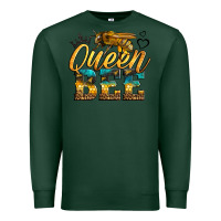 Sports Green queen bee Premium Sweatshirt - LillyAllenDesigns