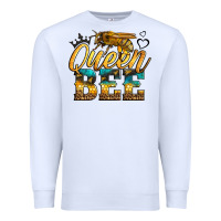 White queen bee Premium Sweatshirt - LillyAllenDesigns