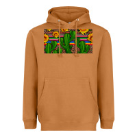 Meerkat sunflowers and cactus license plate Heavyweight Hoodie - Artiststas