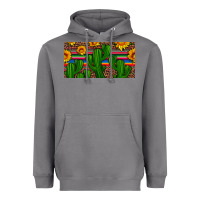 Storm sunflowers and cactus license plate Heavyweight Hoodie - Artiststas
