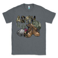 Charcoal Heather army wife Classic Tee - SublimationCraftShop