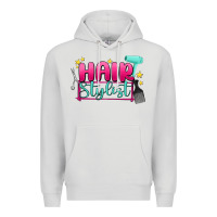 Dove Grey hair stylist Premium Hoodie - MaliasSmallBusiness