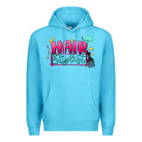 Ocean Blue hair stylist Premium Hoodie - MaliasSmallBusiness