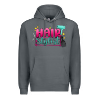 Rock hair stylist Premium Hoodie - MaliasSmallBusiness