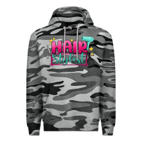 Slate Camo hair stylist Premium Hoodie - MaliasSmallBusiness