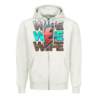 Oatmeal Heather racing wife wife wife Zipper Hoodie - AdoDesignShop