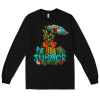 Black summer Long Sleeve Tee - SublimationCraftShop