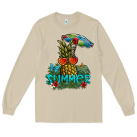 Mushroom summer Long Sleeve Tee - SublimationCraftShop