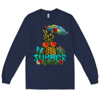 Navy summer Long Sleeve Tee - SublimationCraftShop