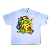 Grape Ice school bag Urban Heavy Tee - texasbilliewilder