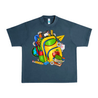 Midnight Navy school bag Urban Heavy Tee - texasbilliewilder