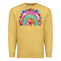 Antique Gold summer rainbow Premium Sweatshirt - NancyCooperArtShop