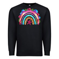 Black summer rainbow Premium Sweatshirt - NancyCooperArtShop