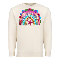 Sandshell summer rainbow Premium Sweatshirt - NancyCooperArtShop