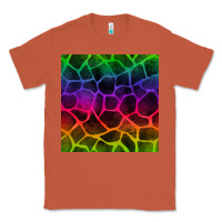 Copper colorful giraffe seamless pattern Classic Tee - BundleAndBundleShop