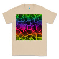 Mushroom colorful giraffe seamless pattern Classic Tee - BundleAndBundleShop