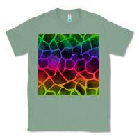 Sage colorful giraffe seamless pattern Classic Tee - BundleAndBundleShop