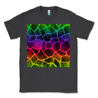 Smoke colorful giraffe seamless pattern Classic Tee - BundleAndBundleShop